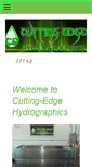 Mobile Screenshot of cutting-edgehydrographics.com